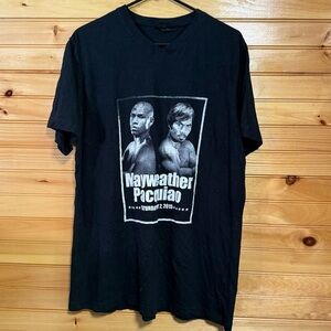 Mayweather vs Pacquiao 2015 Boxing Promo T-Shirt Size XXL